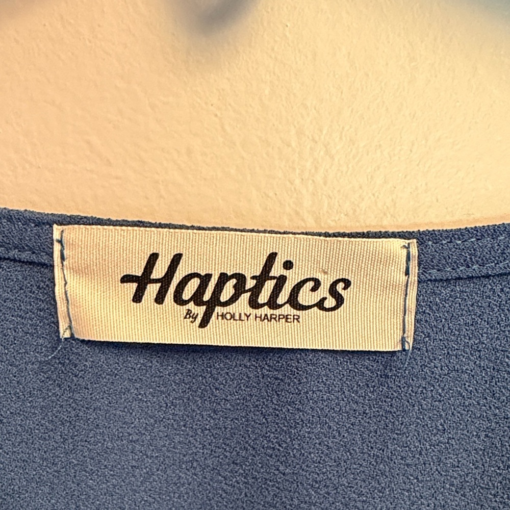 Hapics Women's Mini Dress in Teal Blue - Picture 2 of 7